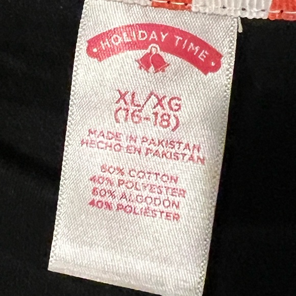 SOLD!!! XL 16/18 Santa Claus Sparkles BELIEVE Toy Sack Christmas Tree - Picture 6 of 14